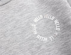 Name It grey melange sweatshirt loose fit